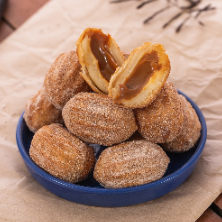 Mini Churros de Doce de Leite